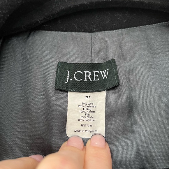 JCrew cashmere/wool coat - Picture 4 of 7